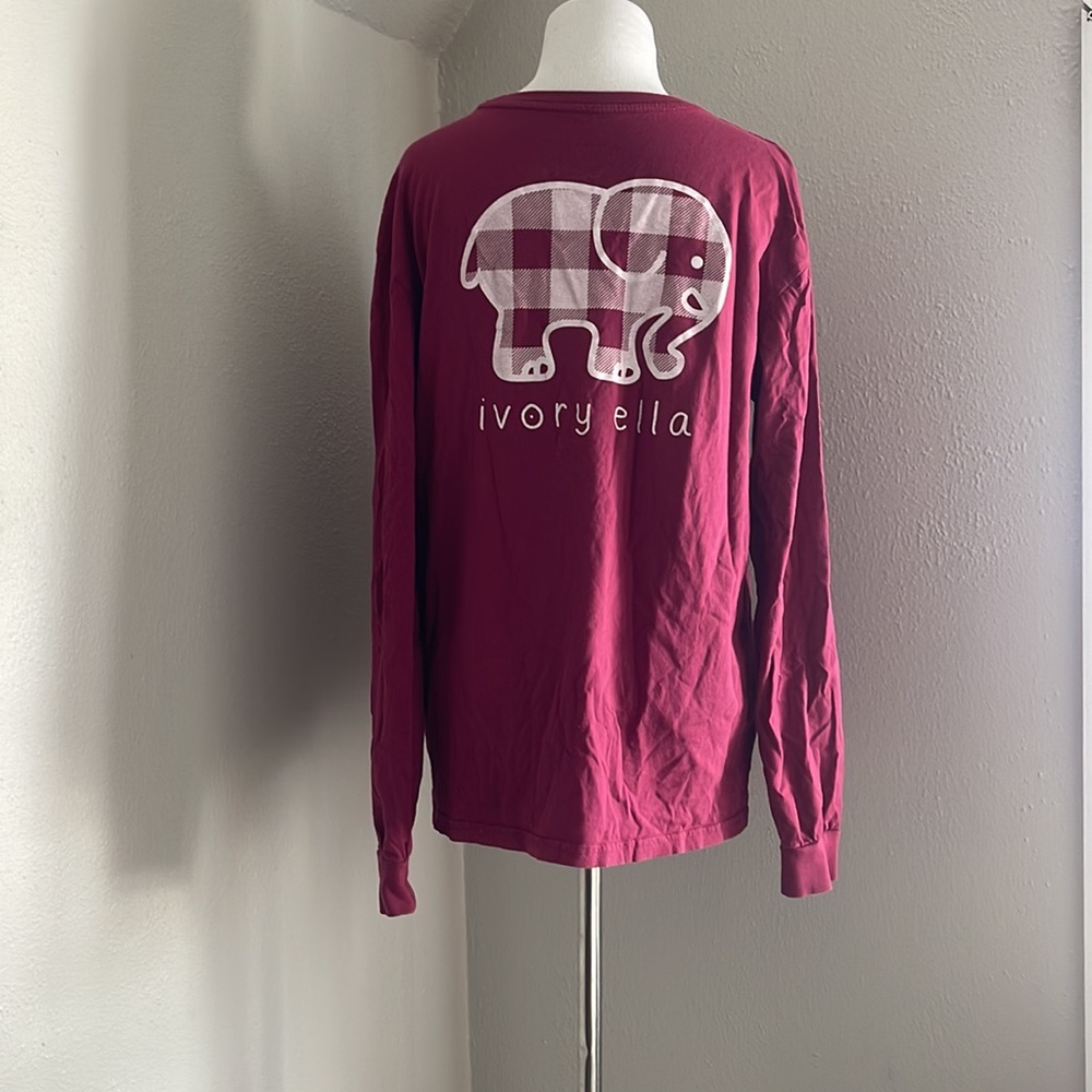 Ivory Ella Long Sleeve Top